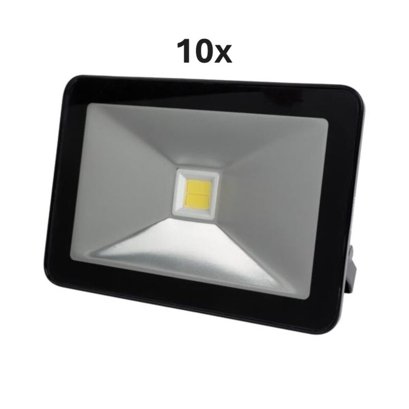 Perel Led Floodlight Warm Wit Groot