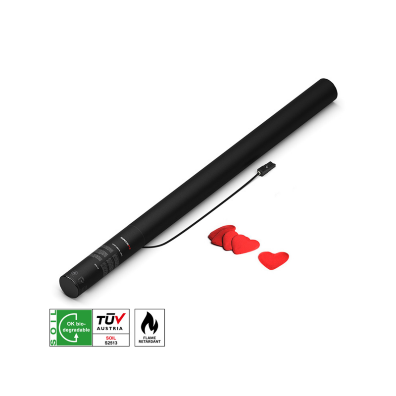 Magic FX confetti hart rood