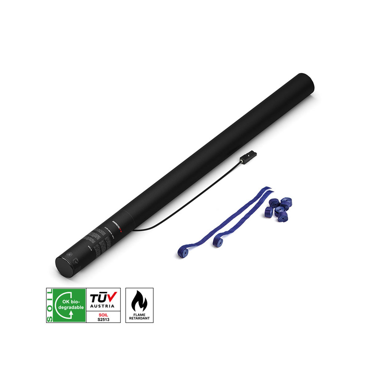 Magic FX streamer donkerblauw