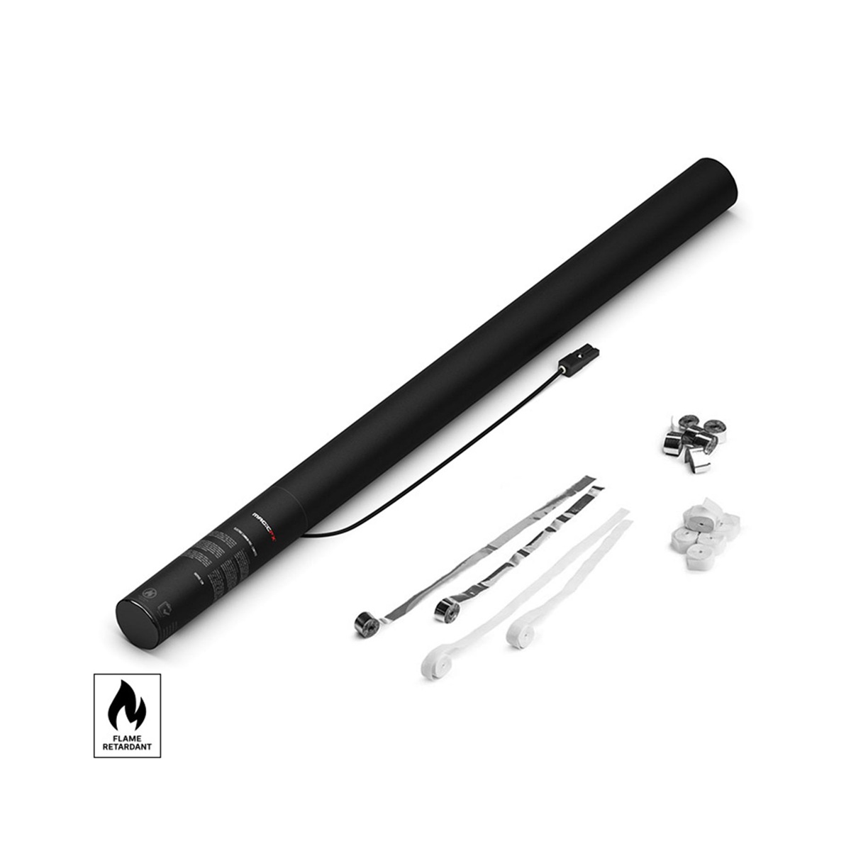 Magic FX streamer wit en zilver